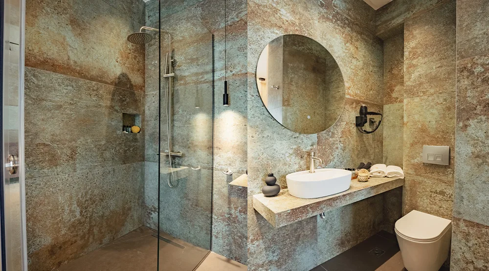 Platea agora όψη ντουζιέρας και λεκάνης