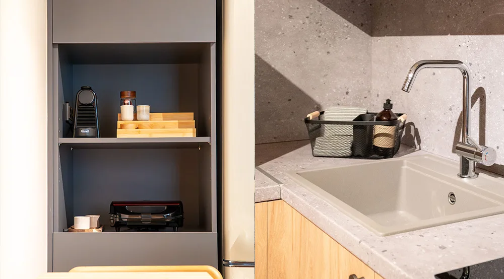 Platea Double όψη κουζίνας