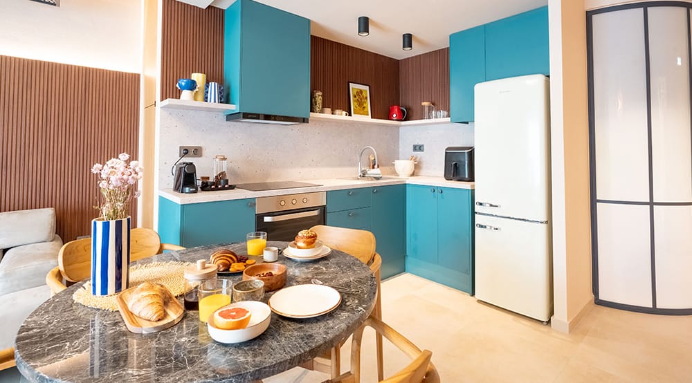 Platea Lux Κουζίνα και πρωινό