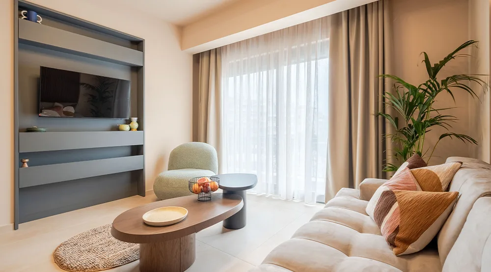 Platea Double όψη σαλονιού