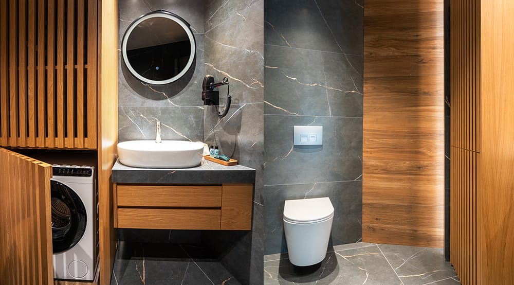 Platea Lux Μπάνιο amenities καθρέπτης